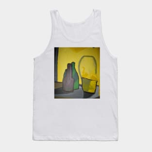 Basket and Glass Bottles Tank Top